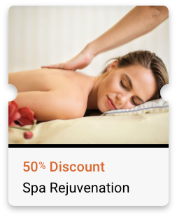 50% Discount on Spa