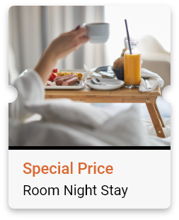 5000 + Taxes Room Night Stay